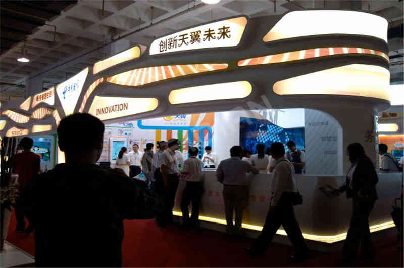 中國電信 合肥展臺設計