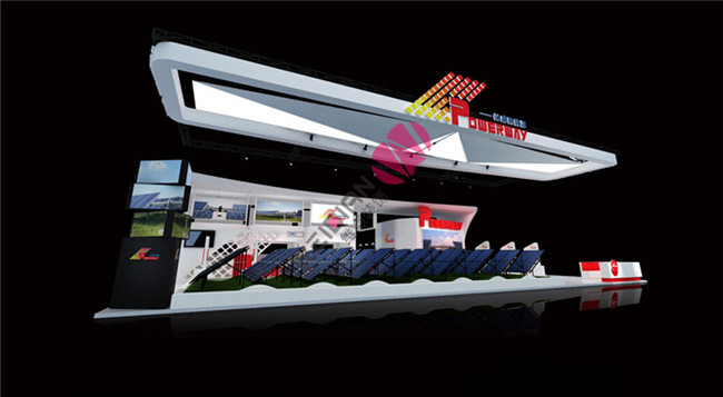 保威能源天津展位設計