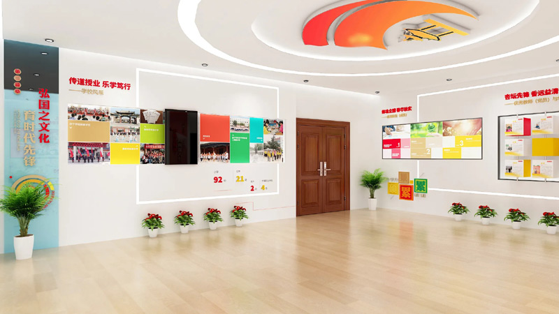 教育局黨建文化展廳設計,黨建展館裝修