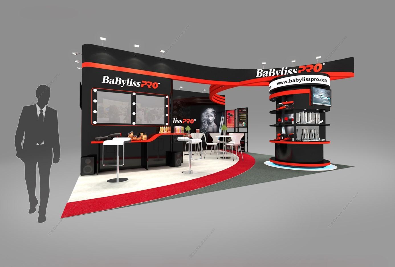 香港亞太美容展覽會(huì)展臺(tái)搭建