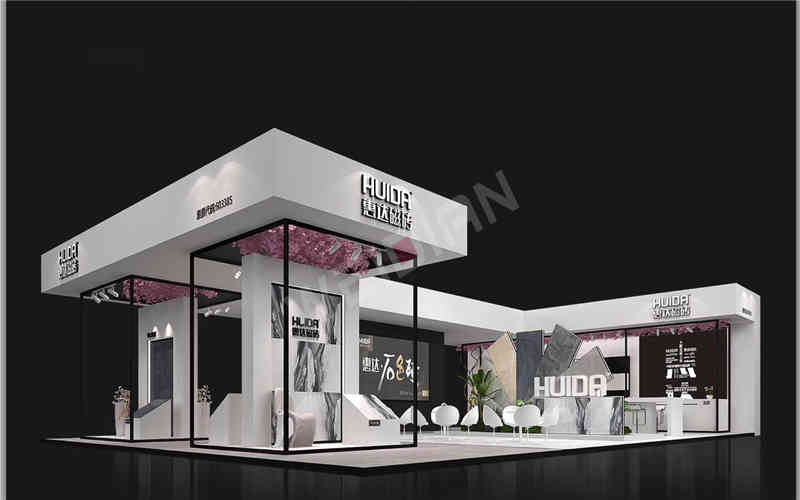 惠達磁磚成都建材展臺搭建