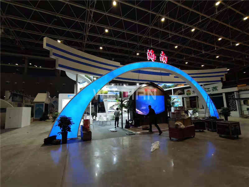海南展會裝修,展位設計