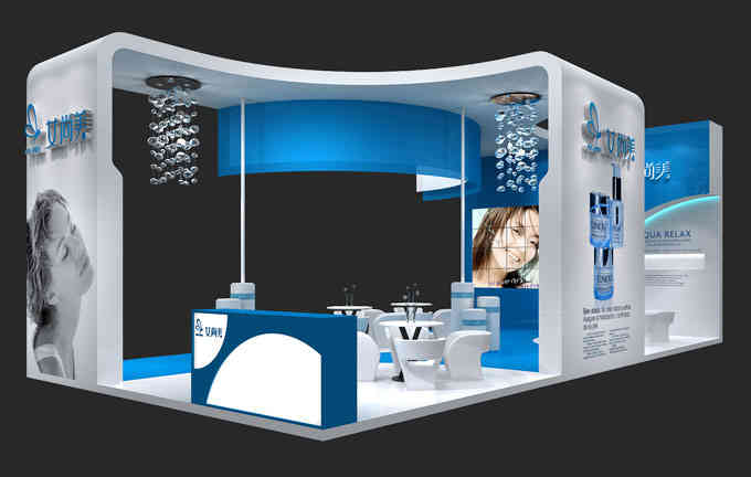 艾美尚特裝展臺廣州美博會